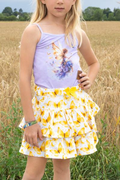 Sweet fairies Schmetterlinge Gelb